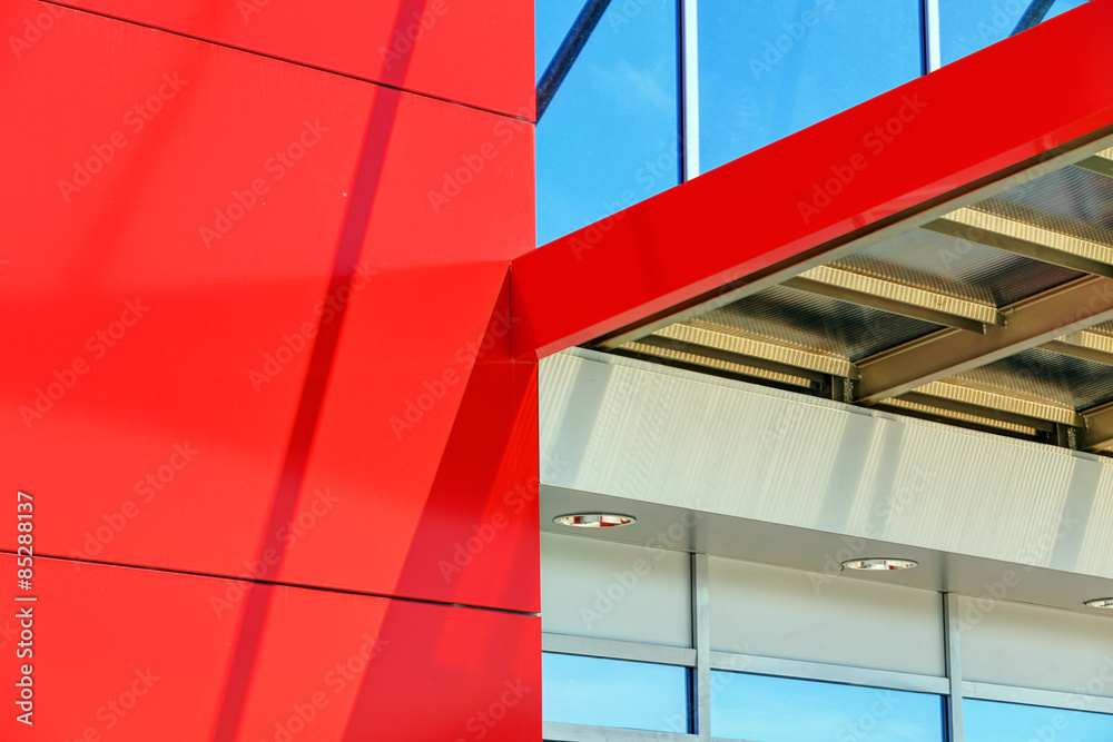aluminum facade