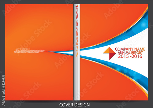 Annual report cover design