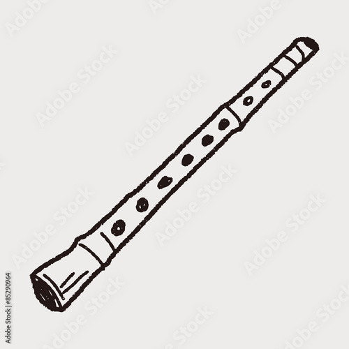 Flute doodle