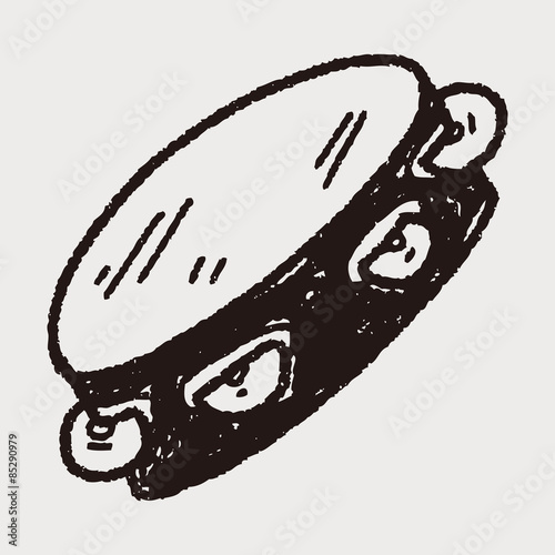 Tambourine doodle