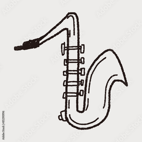 Saxophone doodle