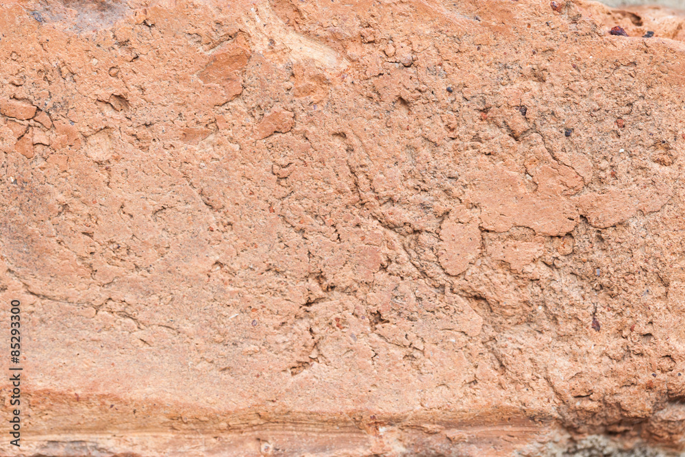 red brick texture macro closeup detailed copy space vertical bac