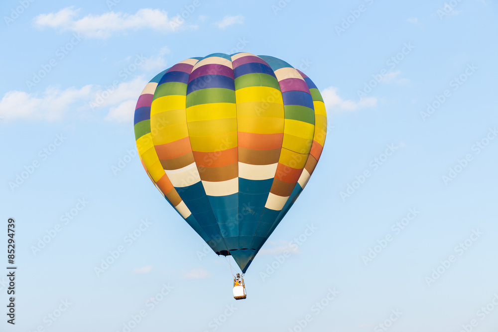 Fototapeta premium Colorful hot air balloon