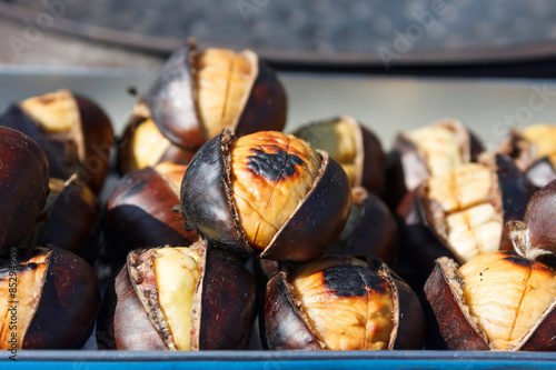 Chestnut kebab photo