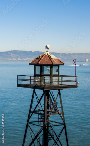 Alcatraz Lighthouse Lookout Search Light Tower