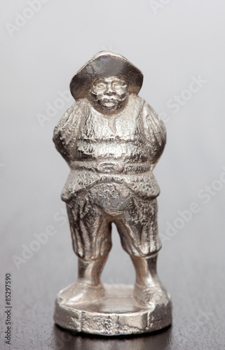 Φωτογραφία Silver figure of Sancho Panza