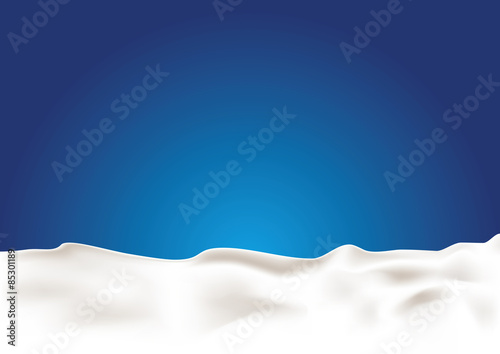 A splash of milk. Vector illustration.