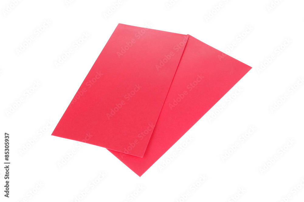 red envelope isolated on white background for gift red envelope isolated on white background for gift