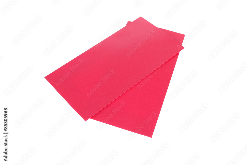 red envelope isolated on white background for gift red envelope isolated on white background for gift