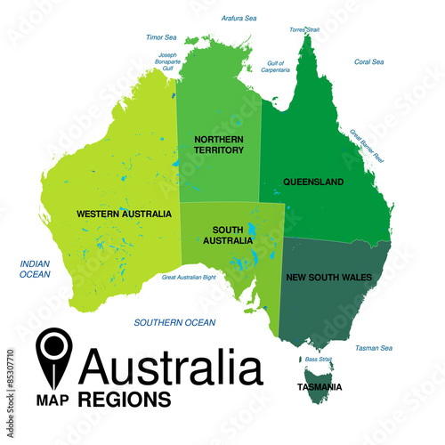 Map of Australia