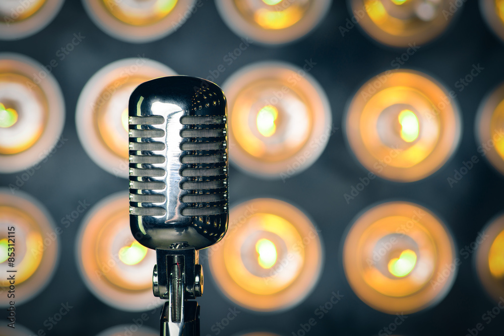 Fototapeta premium Vintage microphone