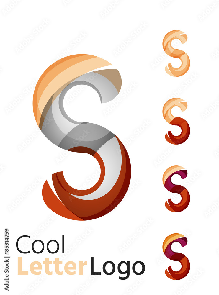 Fototapeta premium Letter company logo