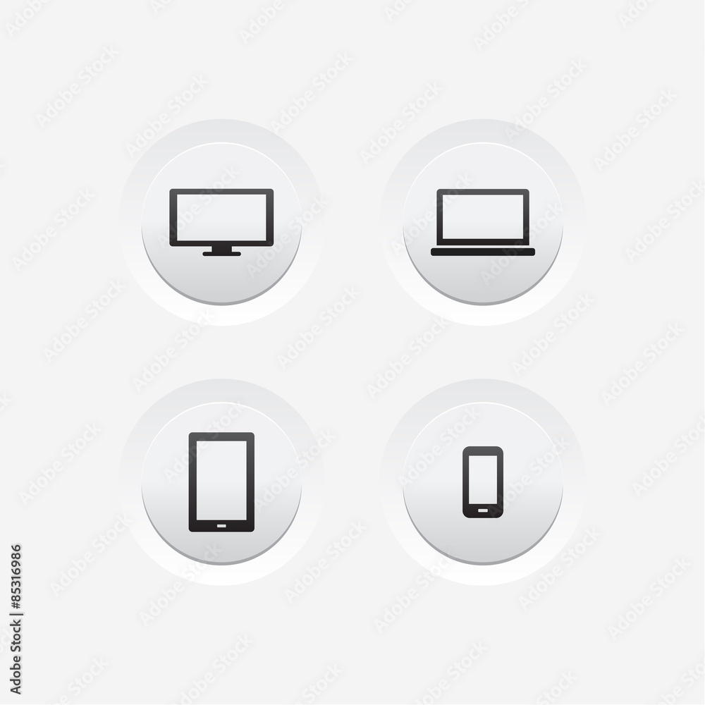 Multi Device Responsive UI Buttons Multi Device Responsive UI Buttons