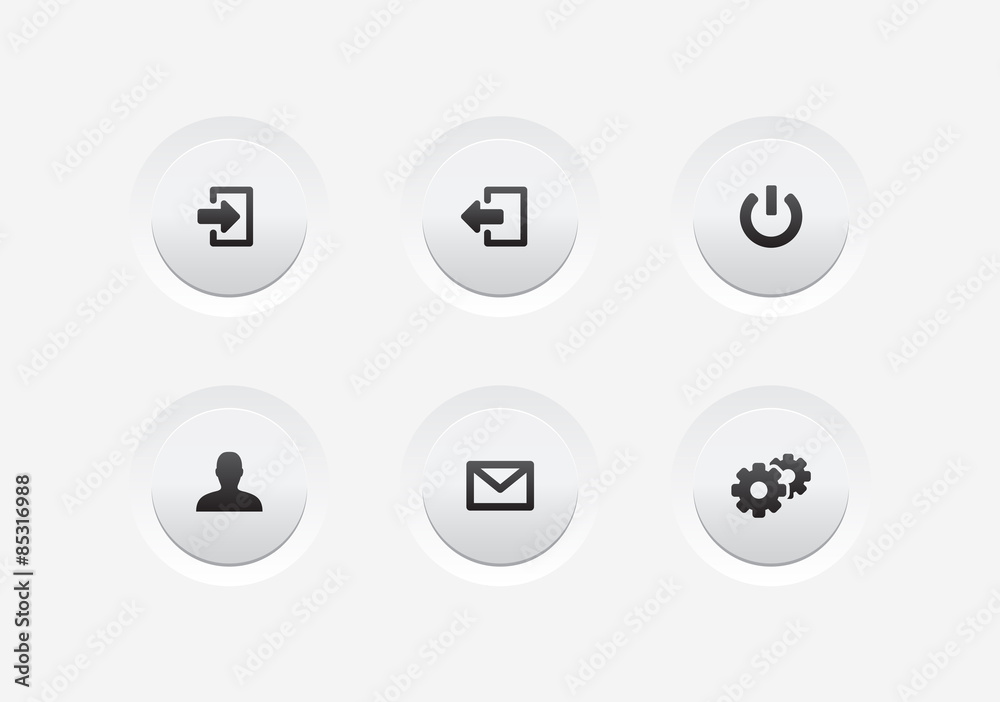 Website & App UI Buttons Website & App UI Buttons