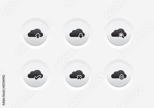 Cloud UI Buttons