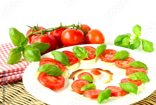 Tomaten mit Mozarella