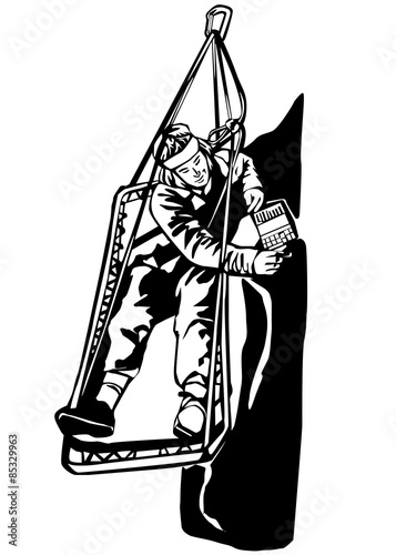 escalador montaña