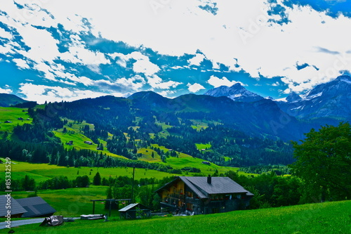Schweizer Berglandschaft photo