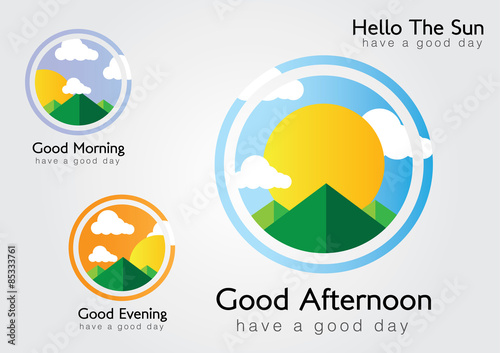 Hello the sun. We have a good day.