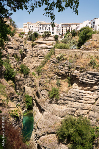 Fototapeta Naklejka Na Ścianę i Meble -  Ronda: famous village in Spain