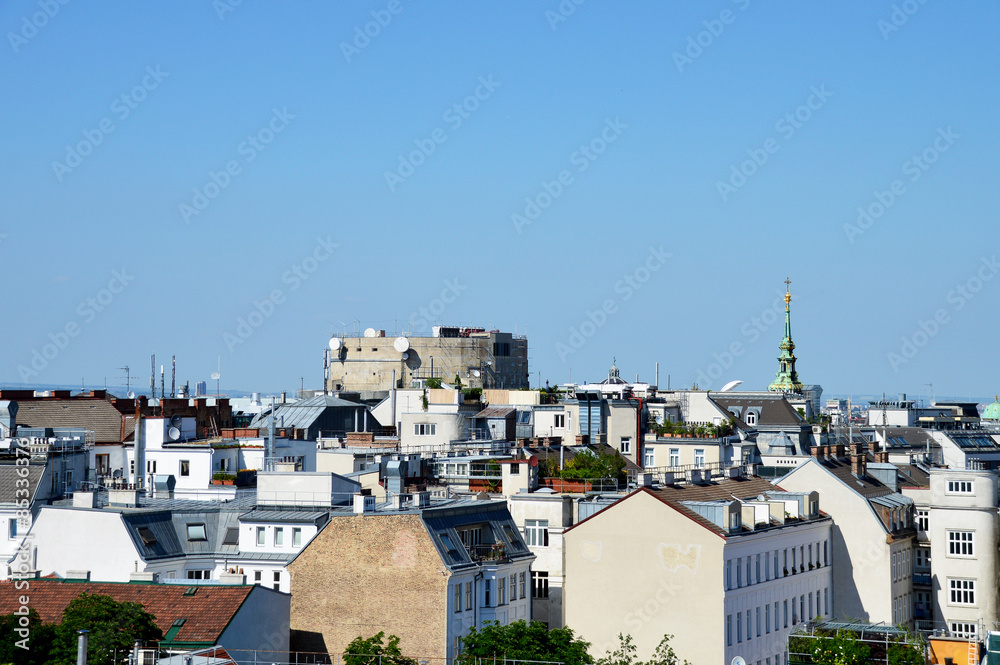 Fototapeta premium Flakturm in Wien