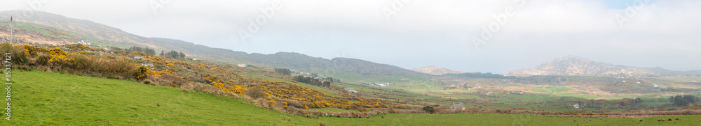 Cashelfean Panoramic view landscape County Cork Ireland