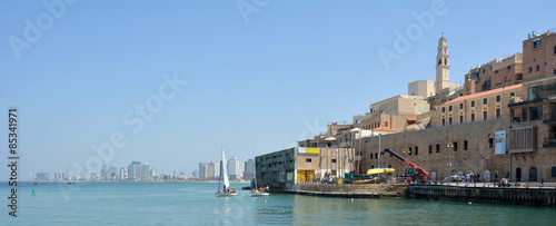 Old Jaffa city port in Tel Aviv Jaffa - Israel photo