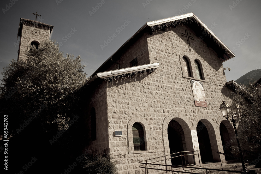 Fototapeta premium Église de Roquebilière