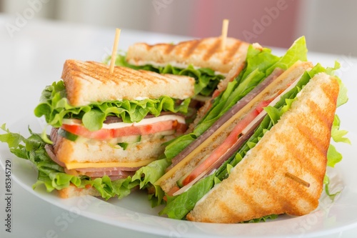 Sandwich, Food, Lunch.