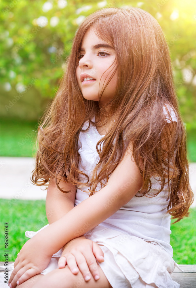 Cute little girl outdoor Cute little girl outdoor