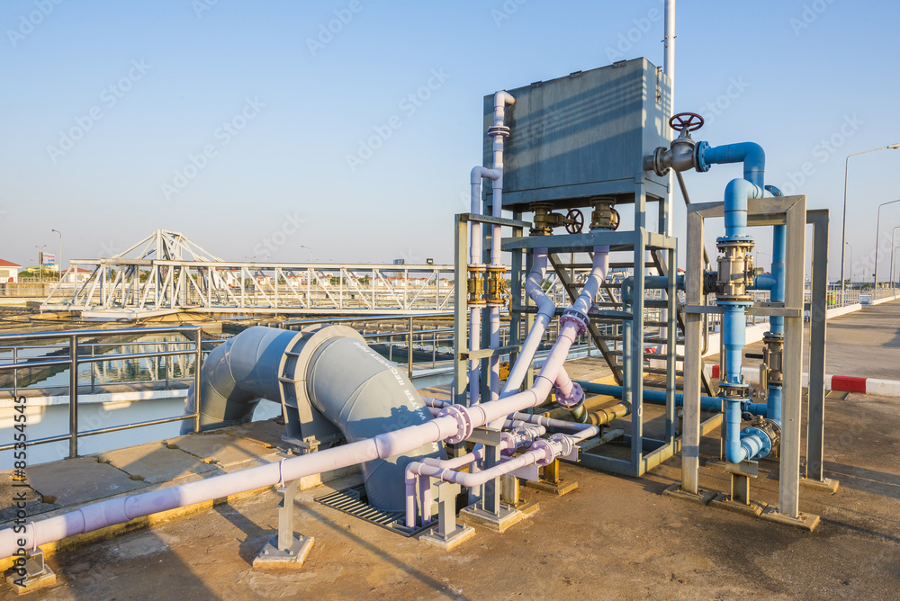 Chemical addition process in Water Treatment Plant Stock Photo Adobe Stock