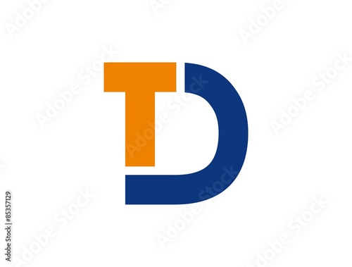 td dt logo template 1