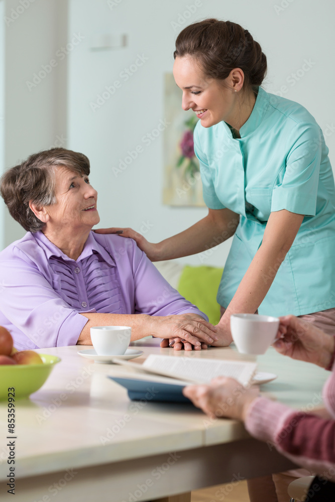 Caring nurse Caring nurse