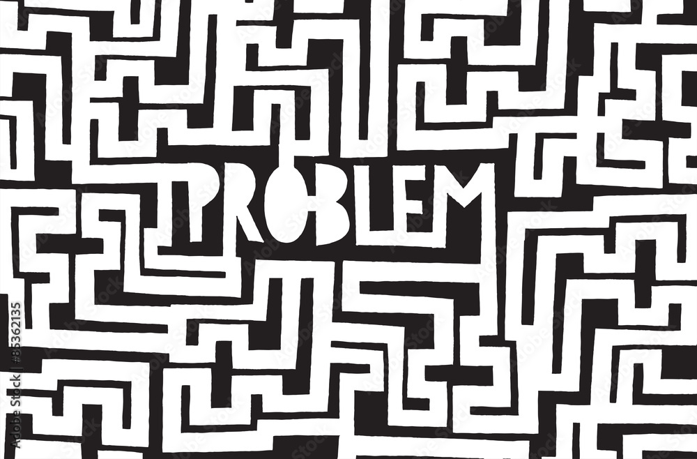 Problem hidden in endless complex maze Problem hidden in endless complex maze