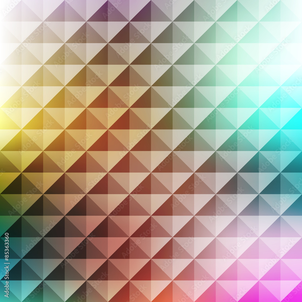 Fototapeta premium Abstract geometric background. Mosaic. Vector illustration. 