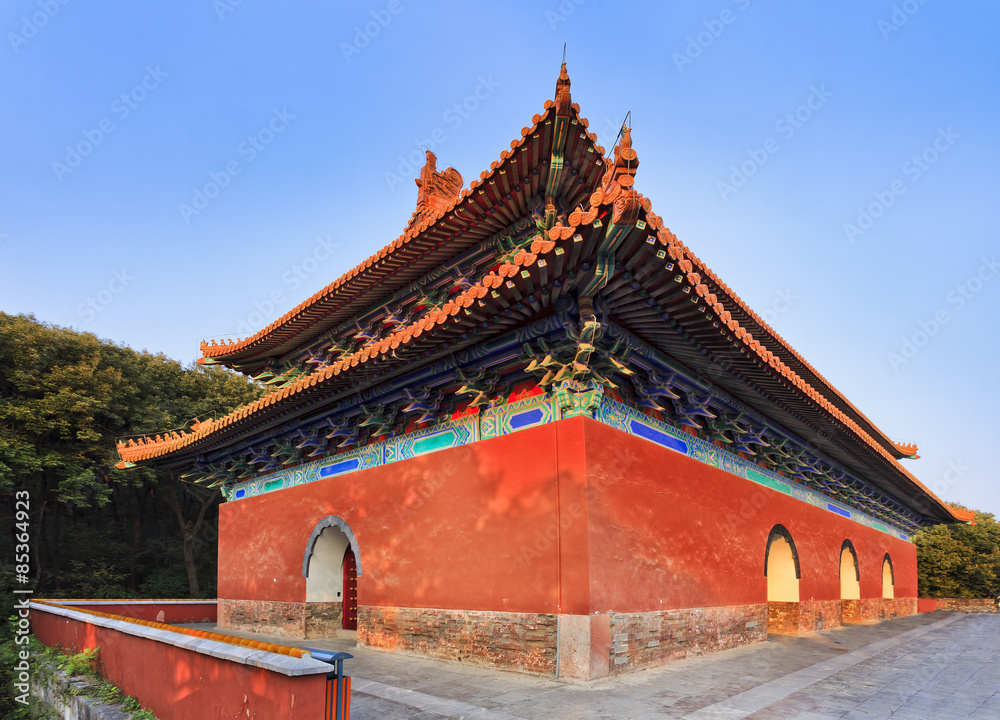 China Nanjing Ming Temple Corner China Nanjing Ming Temple Corner