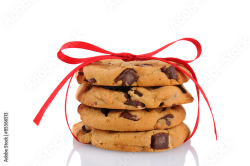 Cookies Tied With Ribbon