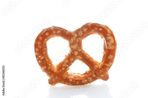 Closeup of Sourdough Pretzel