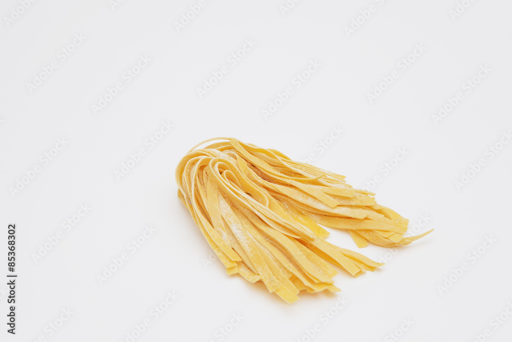 frische Pasta, Bandnudeln, handgefertigt