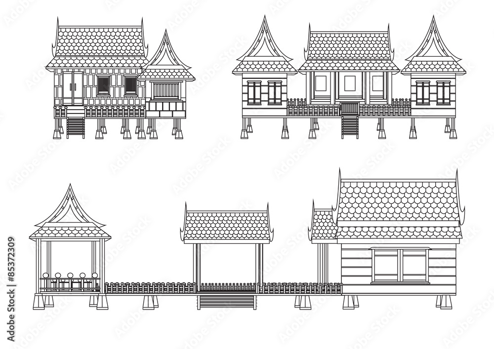 House of central thailand