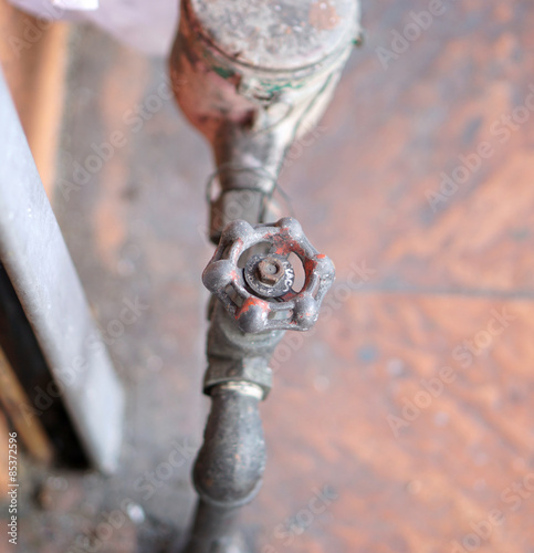 Old water valve