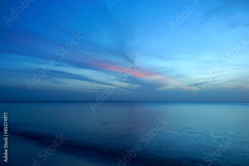 sunrise in the sea © noppharat