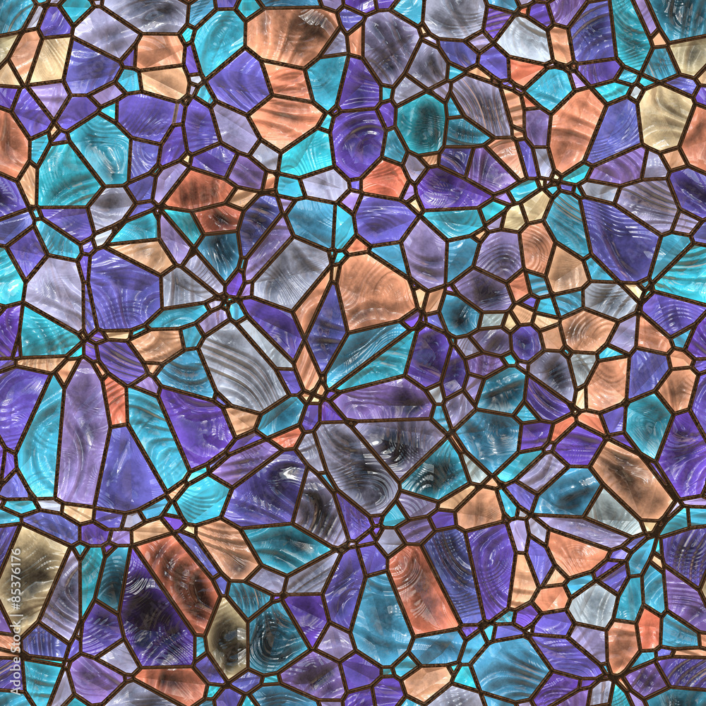 Glass mosaic seamless generated texture Glass mosaic seamless generated texture