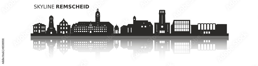 Obraz premium Skyline Remscheid