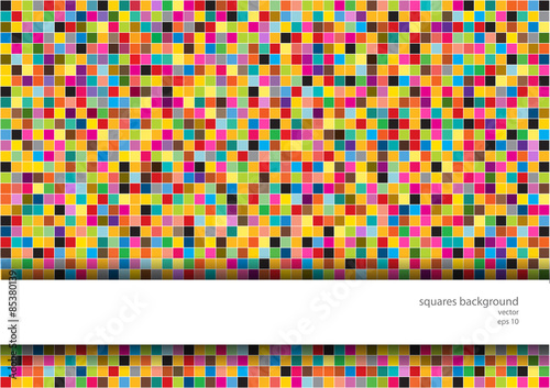 bright vector squares background