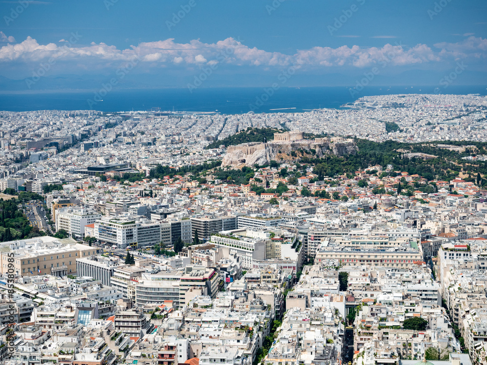 Athen - Zentrum mit Akropolis