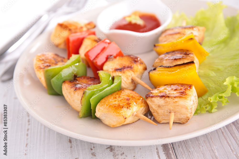 grilled chicken,barbecue
