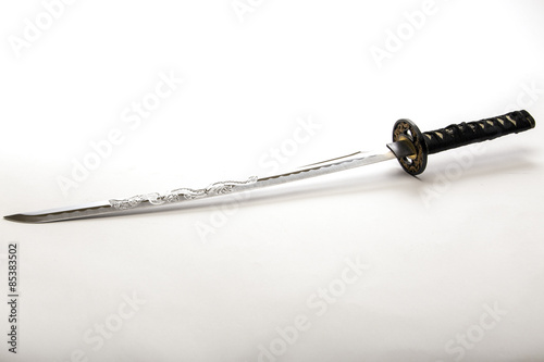 Japanese Katana Unsheathed