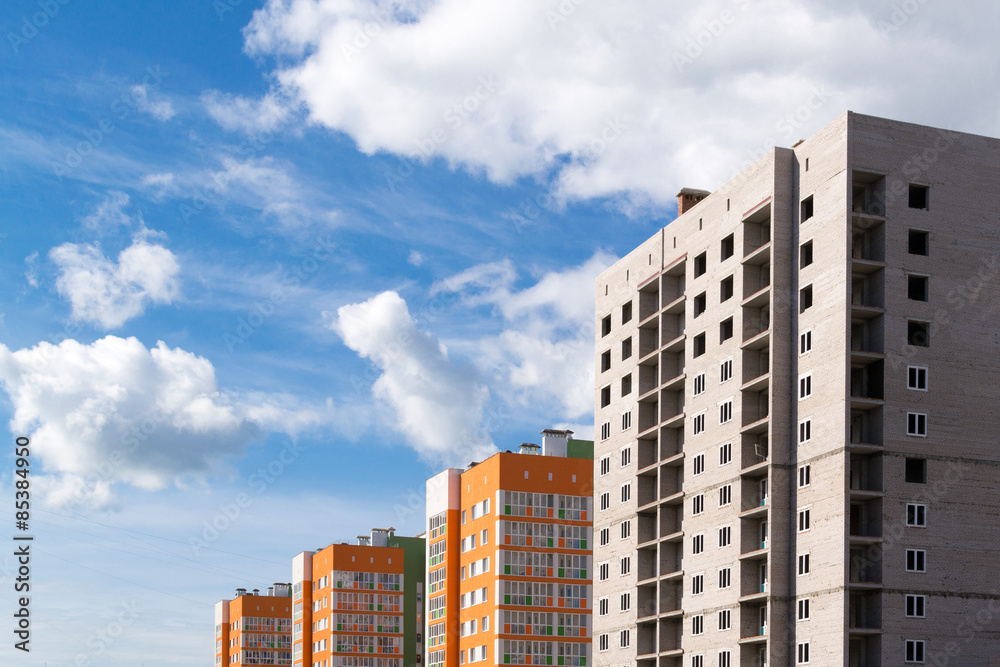 Modern High Rise Apartment Buildings