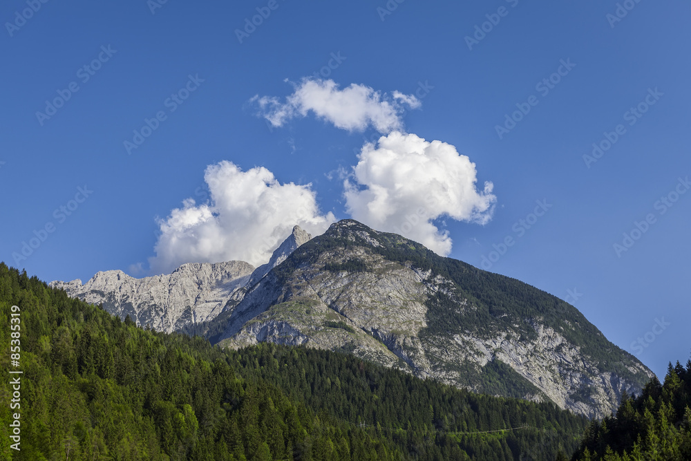 Obraz premium Summer Mountain landscape - Dolomites, Italy